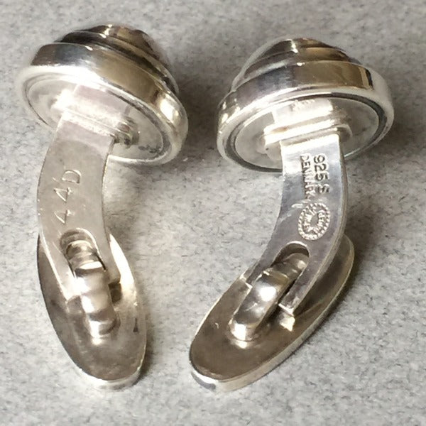 Georg Jensen Sterling Silver Cufflinks No. 44D by Harald Nielsen