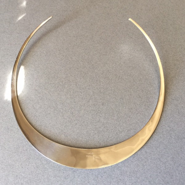 Ronald Hayes Pearson Sterling Silver Neck Collar