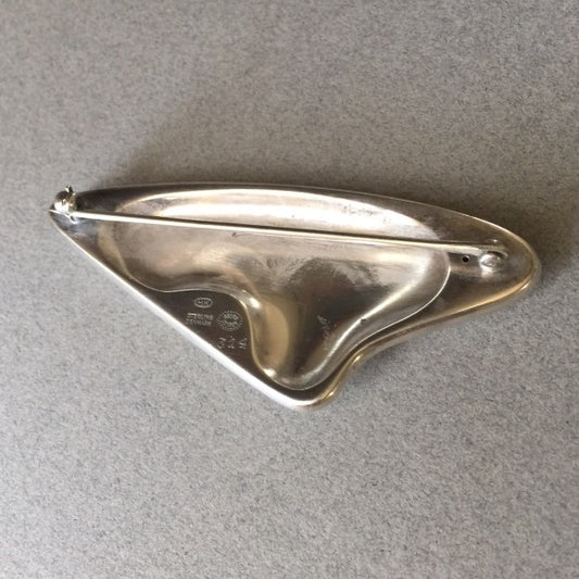 Georg Jensen Sterling Silver Brooch No. 314 by Henning Koppel