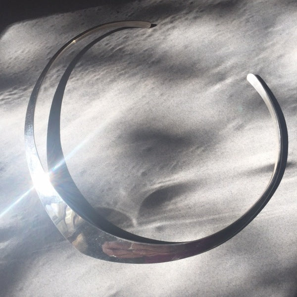 Ronald Hayes Pearson Sterling Silver Neck Ring