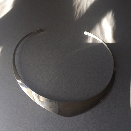 Ronald Hayes Pearson Sterling Silver Neck Ring