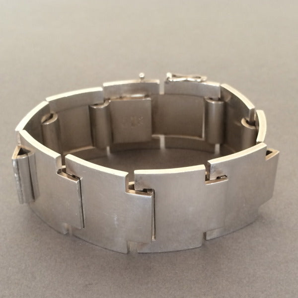 Georg Jensen Sterling Silver Bracelet No. 73 by Sigvard Bernadotte