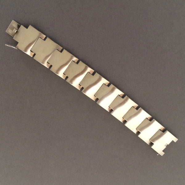 Georg Jensen Sterling Silver Bracelet No. 73 by Sigvard Bernadotte