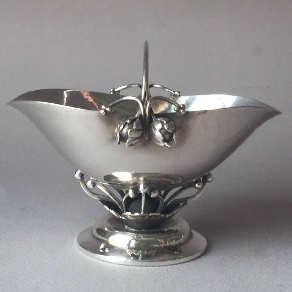 Georg Jensen Sterling Silver "Rosebud" Basket No. 235A