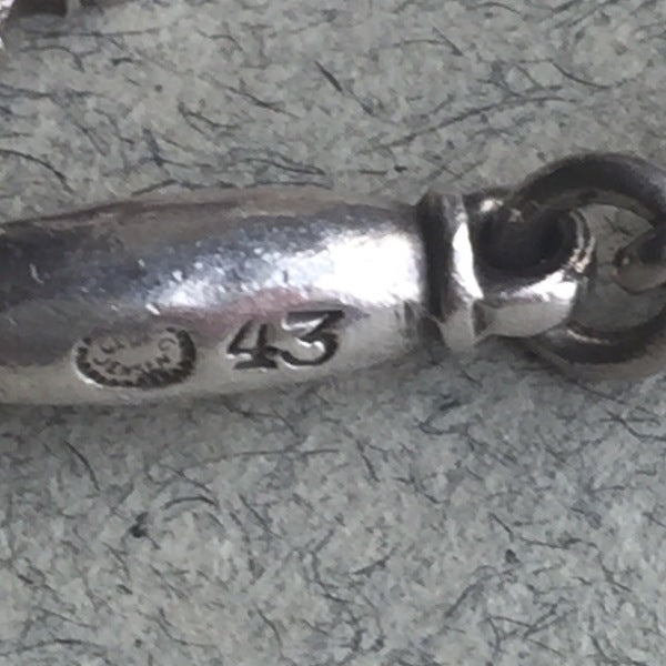 Georg Jensen Sterling Silver "Charm"  Bracelet No. 43