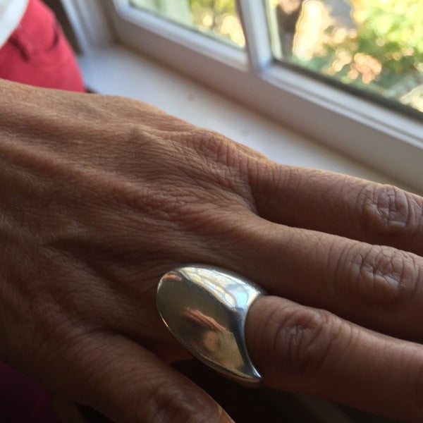 Georg Jensen Sterling Silver Ring No. 91 by Nanna Ditzel