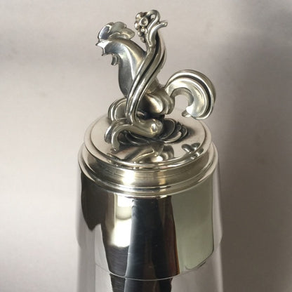 Georg Jensen Art Deco Sterling Silver Cocktail Shaker No. 774 by Harald Nielsen