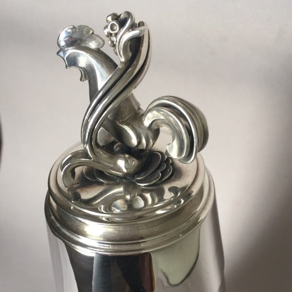 Georg Jensen Art Deco Sterling Silver Cocktail Shaker No. 774 by Harald Nielsen