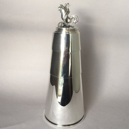 Georg Jensen Art Deco Sterling Silver Cocktail Shaker No. 774 by Harald Nielsen