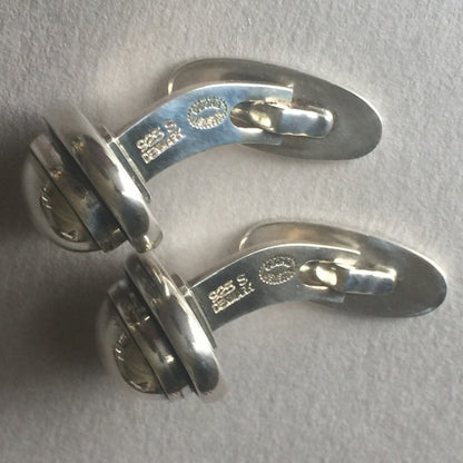 Georg Jensen Sterling Silver Cufflinks No. 44B by Harald Nielsen