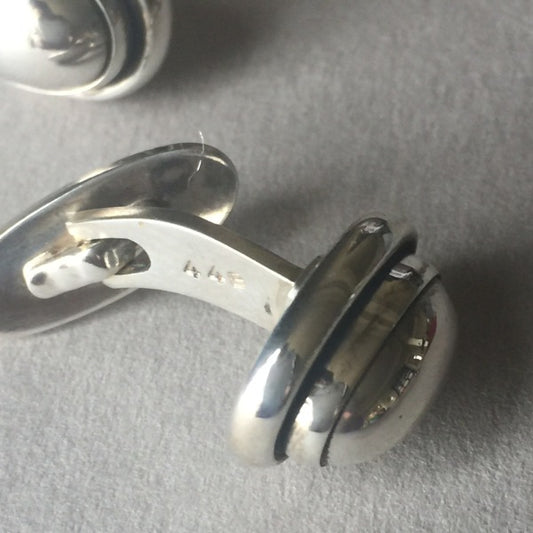 Georg Jensen Sterling Silver Cufflinks No. 44B by Harald Nielsen