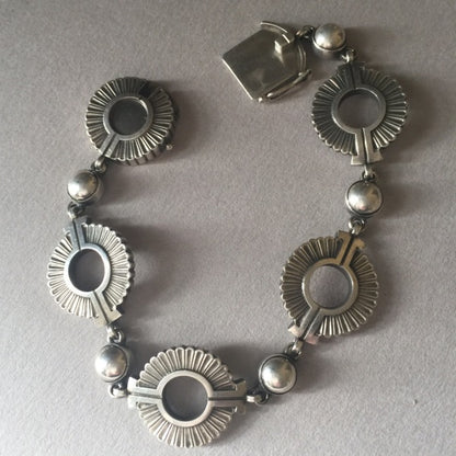 Georg Jensen Sterling Silver Bracelet No. 101 by Jørgen Jensen