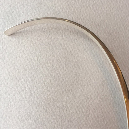 Ronald Hayes Pearson Sterling Silver Neck Ring