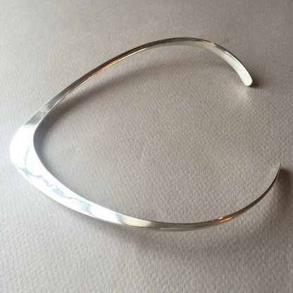 Ronald Hayes Pearson Sterling Silver Neck Ring