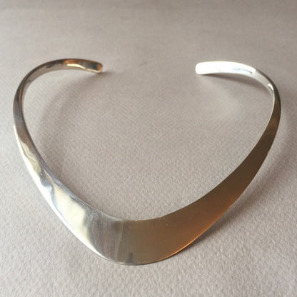 Ronald Hayes Pearson Sterling Silver Neck Ring