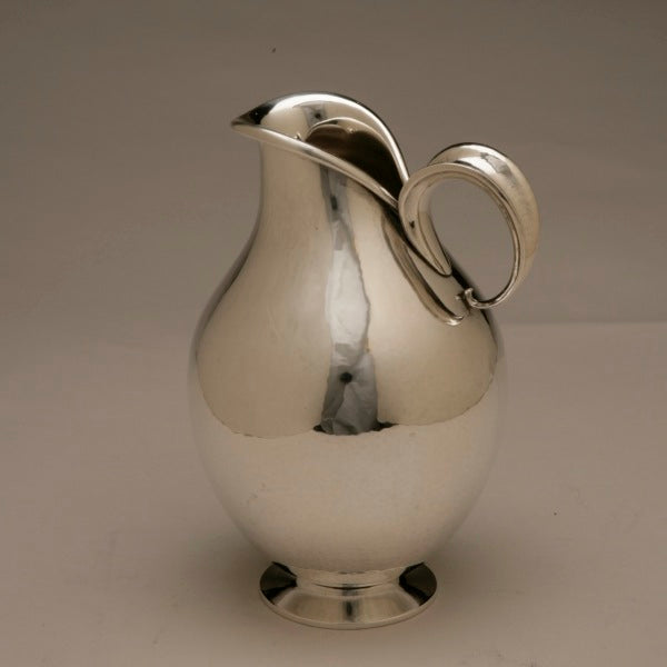 Georg Jensen Small Sterling Silver Water Pitcher No. 319B by Harald Nielsen