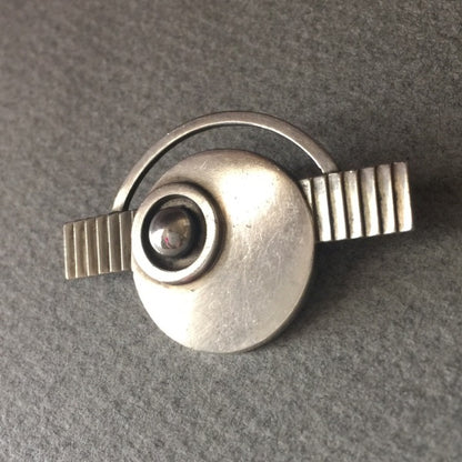 Georg Jensen Sterling Silver Art Deco Brooch No. 230 by Oscar Gundlach-Pedersen