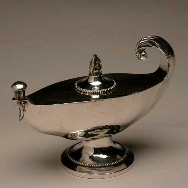 Mogens Ballin 826 Silver Oil "Genie" Lamp