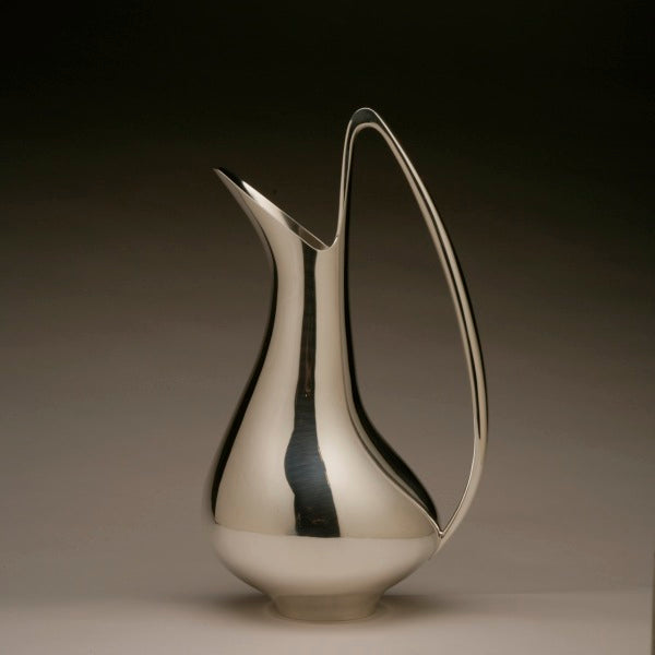 Georg Jensen Swan Sterling Silver Pitcher No. 1052 by Henning Koppel