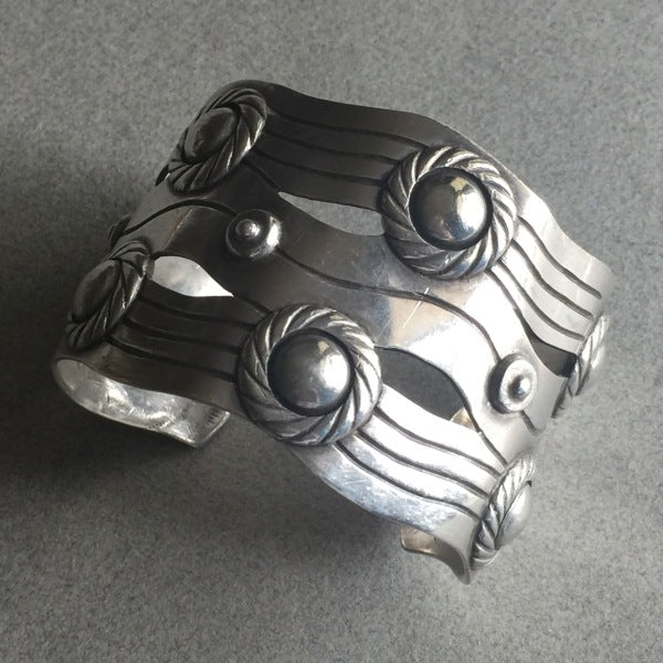 William Spratling 980 Silver River of Life Cuff