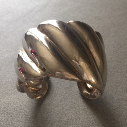 Margot de Taxco Sterling Silver Modernist Cuff