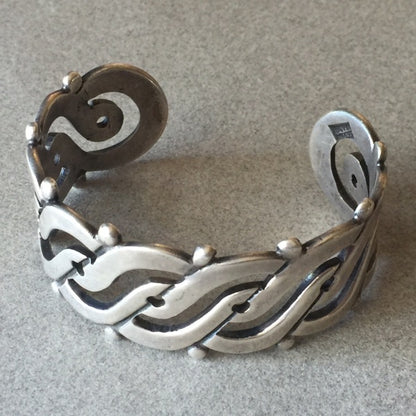 Fred Davis Sterling Silver Cuff