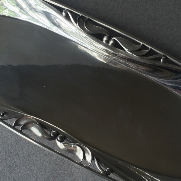 Georg Jensen Sterling Silver Desk Tray No. 172 by Harald Nielsen