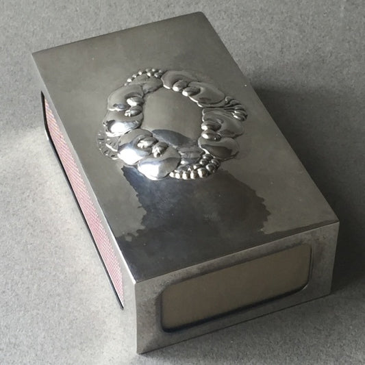 Georg Jensen Sterling Silver Matchbox Holder No. 507A by Gundorph Albertus