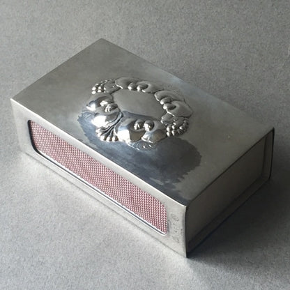 Georg Jensen Sterling Silver Matchbox Holder No. 507A by Gundorph Albertus