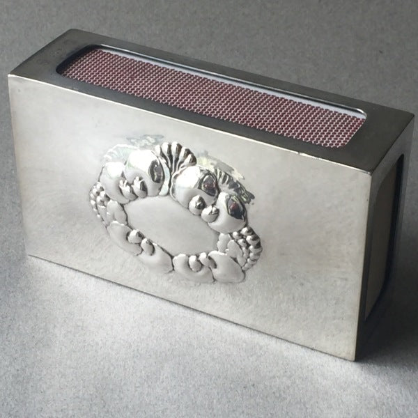 Georg Jensen Sterling Silver Matchbox Holder No. 507A by Gundorph Albertus