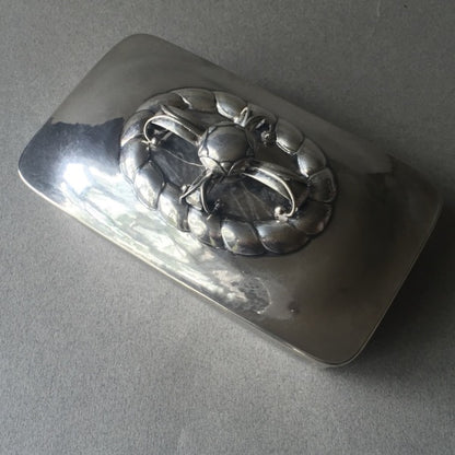 Georg Jensen 830 Silver Keepsake Box No. 166