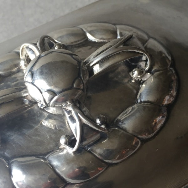 Georg Jensen 830 Silver Keepsake Box No. 166