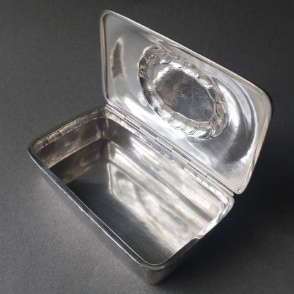 Georg Jensen 830 Silver Keepsake Box No. 166