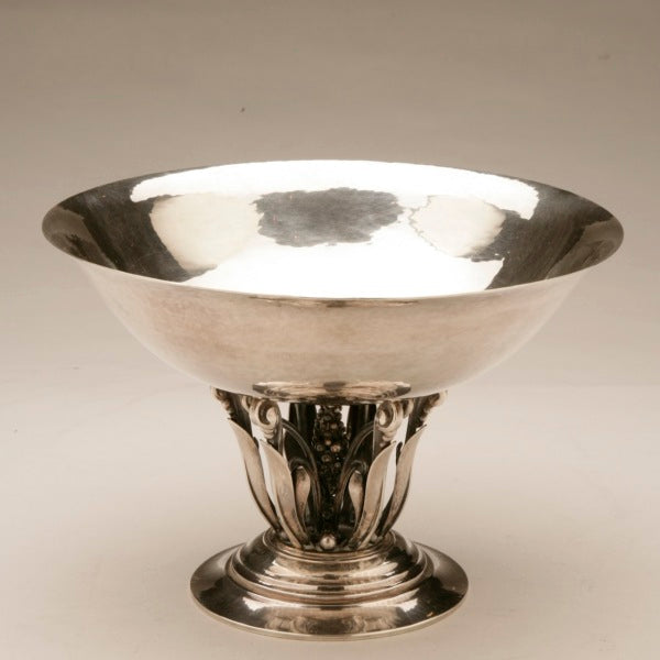 Georg Jensen Sterling Silver Footed Bowl No. 171 by Johan Rohde