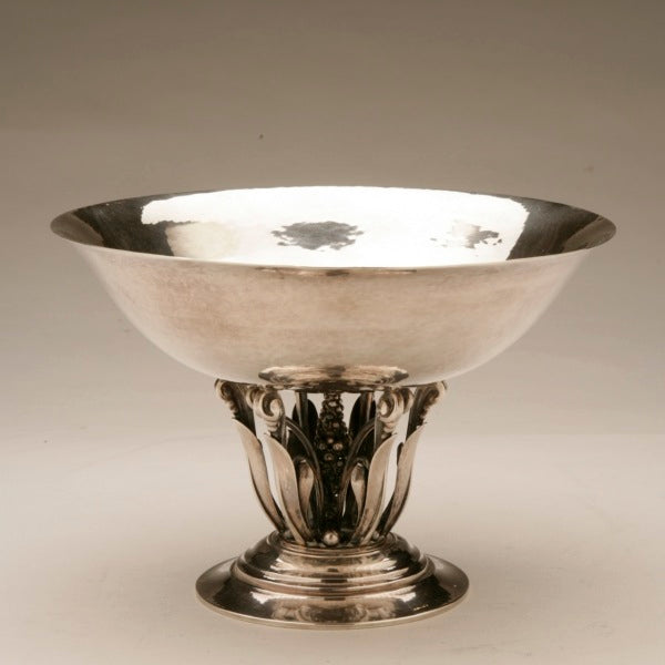 Georg Jensen Sterling Silver Footed Bowl No. 171 by Johan Rohde