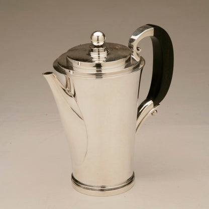 Georg Jensen Sterling Silver "Pyramid" Coffee Pot No. 600A by Harald Nielsen