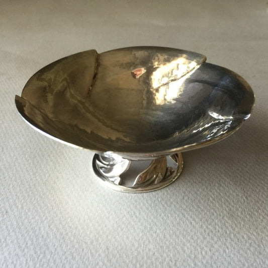 Estate Peer Smed Sterling Silver Footed Dish