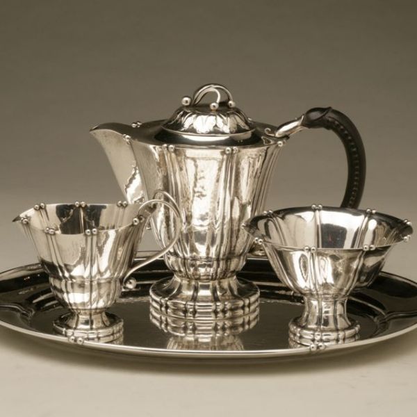 Georg Jensen 4 piece coffee set no. 4