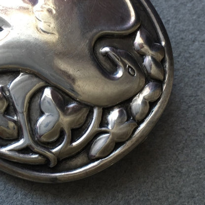 Georg Jensen Sterling Silver Eagle Brooch No. 166