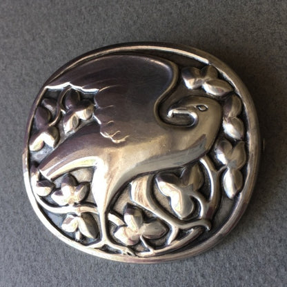 Georg Jensen Sterling Silver Eagle Brooch No. 166