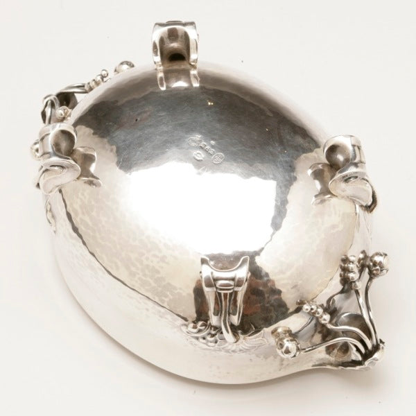 Georg Jensen Sterling Silver "Rose" Bonbonnière No. 262