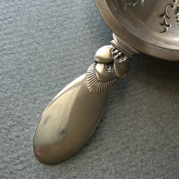 Georg Jensen Sterling Silver "Cactus" Tea Strainer