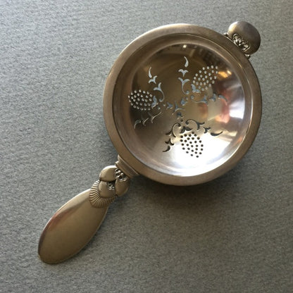 Georg Jensen Sterling Silver "Cactus" Tea Strainer