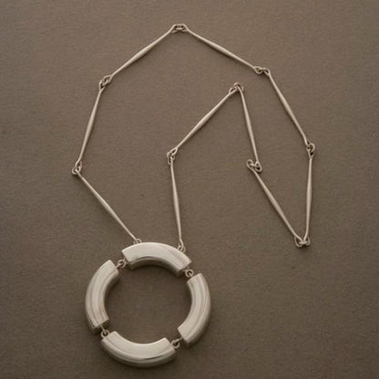 Georg Jensen Sterling Silver Necklace No. 137 by Astrid Fog