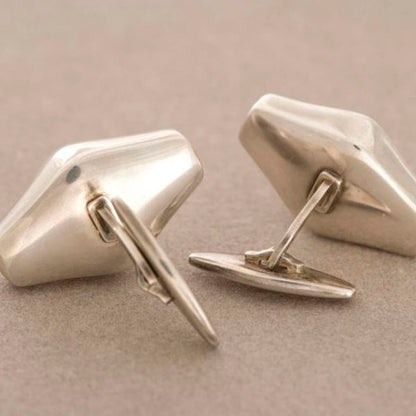 Georg Jensen Sterling Silver Modernist Cufflinks No. 250 by Kim Naver