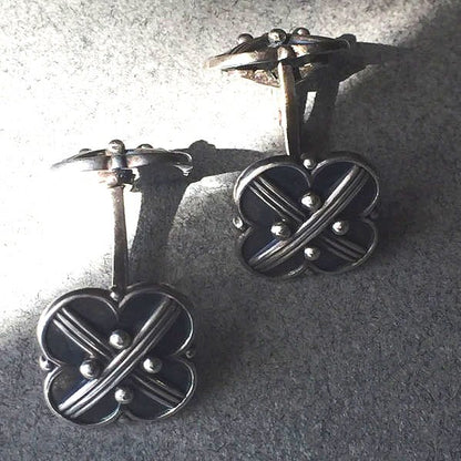 Georg Jensen Art Deco Sterling Silver Cufflinks No. 62B