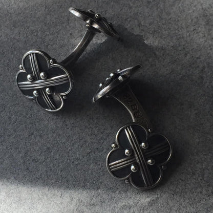 Georg Jensen Art Deco Sterling Silver Cufflinks No. 62B