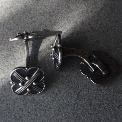 Georg Jensen Art Deco Sterling Silver Cufflinks No. 62B