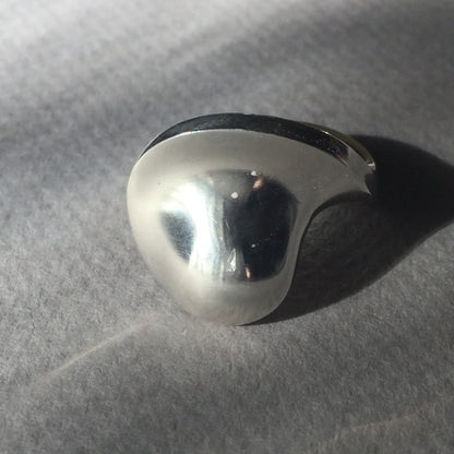 Estate Hans Hansen Sterling Silver Modernist Ring Size US 7.5