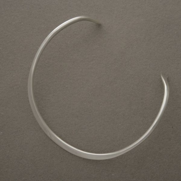 Fausing Sterling Silver Neck Ring by Ove Wendt